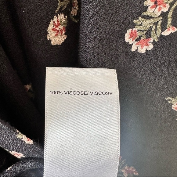 LUCKY Brand-Open Dainty Floral Short Summer Kimono (Size:O/S) - Picture 7 of 8